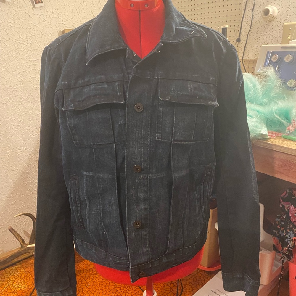 xl womens lucky brand jean jacket